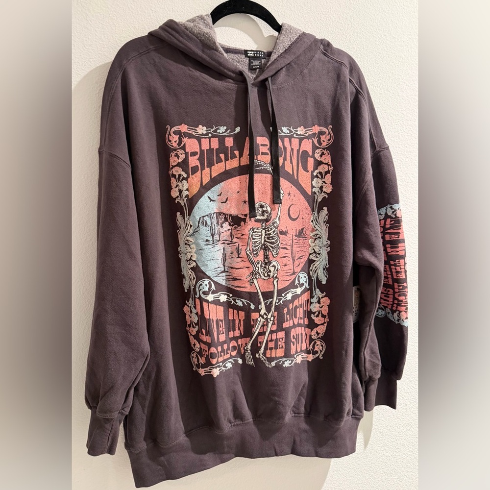 New! Billabong Rhythm Pullover Hoodie Size M NWT